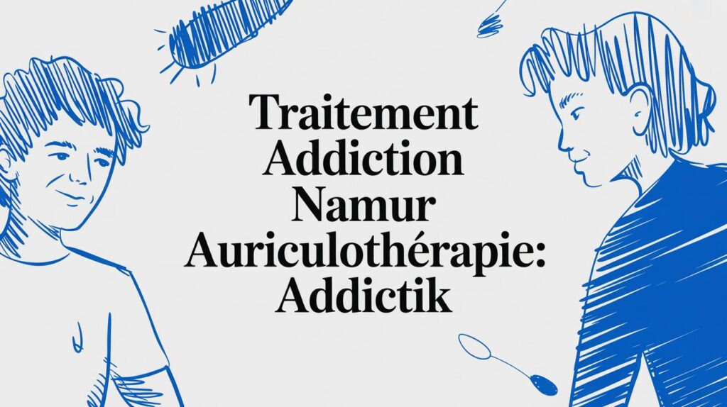 addiction treatment namur auriculotherapy addictik illustration