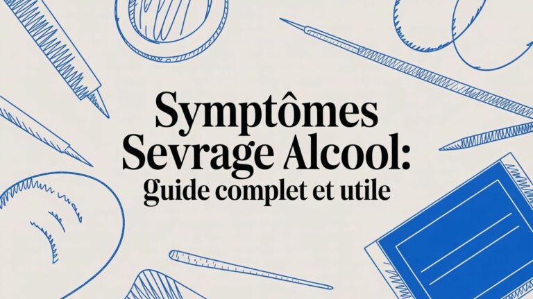 symptômes sevrage alcool: guide complet et utile