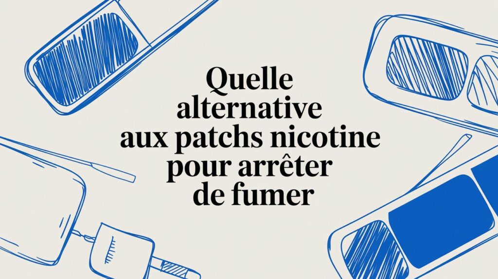 Quelle alternative aux patchs nicotine pour arrêter de fumer 2 alternative to nicotine patches graphic