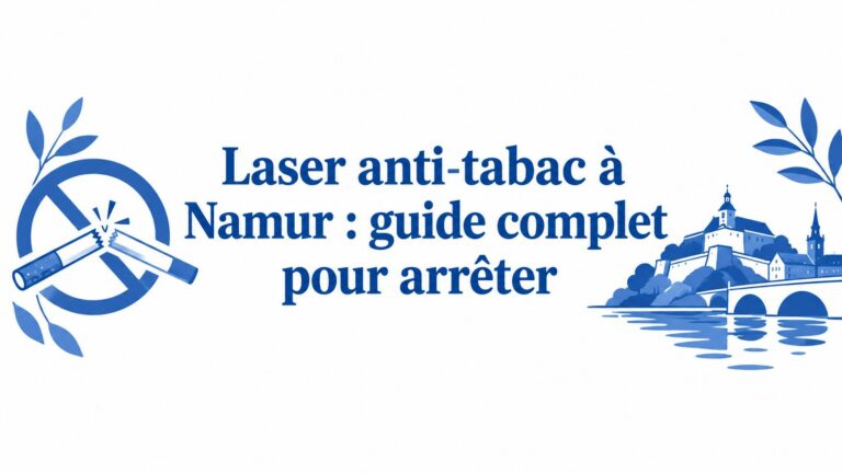 Laser anti-tabac à Namur : guide complet pour arrêter