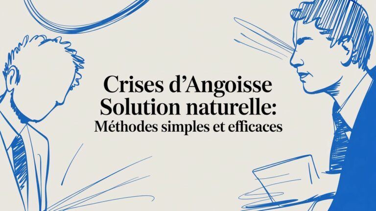 Crises d’angoisse solution naturelle: méthodes simples et efficaces