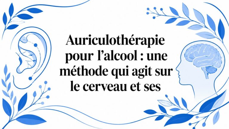 Auriculothérapie pour l’alcool : une méthode qui agit sur le cerveau et ses
