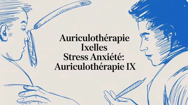 Auriculothérapie Ixelles stress anxiété: Auriculothérapie
