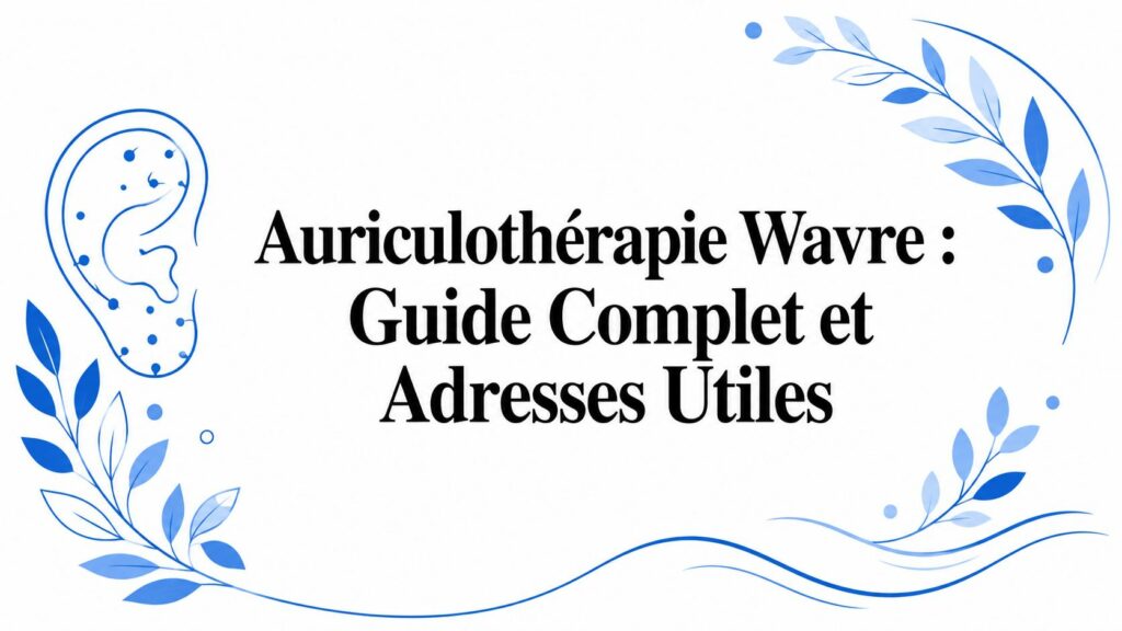 Auriculothérapie Wavre : Guide Complet et Adresses Utiles 5 auriculotherapy wavre ear acupuncture