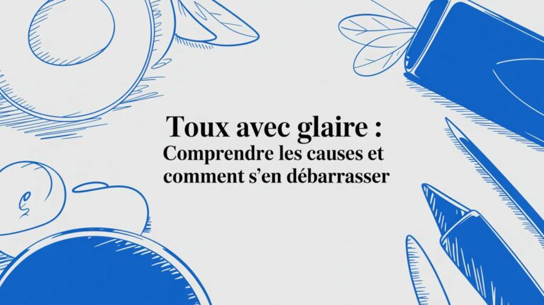 Toux avec glaire : comprendre les causes et comment s&rsquo;en débarrasser