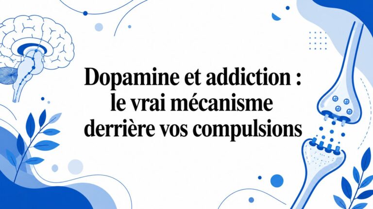 Dopamine et addiction : le vrai mécanisme derrière vos compulsions