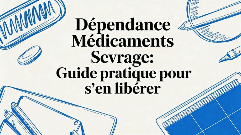 Dépendance médicaments sevrage: guide pratique pour s&rsquo;en libérer