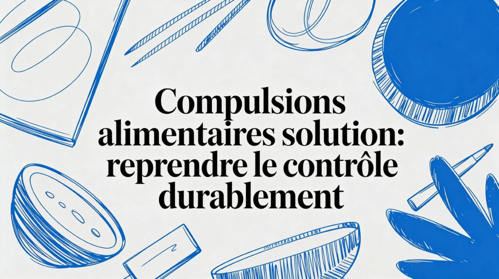 Compulsions alimentaires solution: reprendre le contrôle durablement 2 eating compulsions solution eating illustration