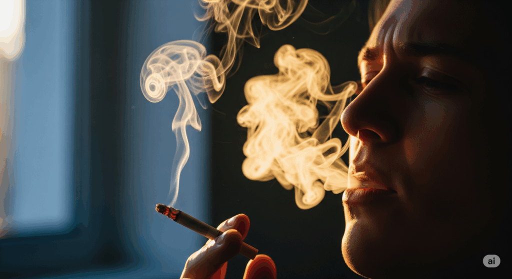 effets de la cigarette sur l'asthme