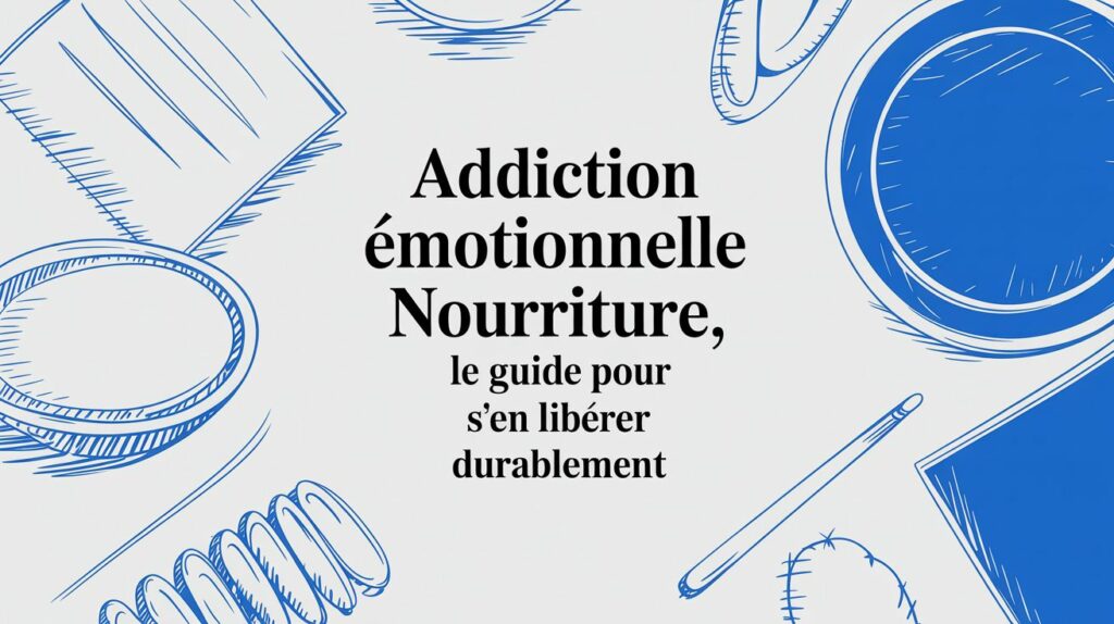 Addiction émotionnelle nourriture, le guide pour s'en libérer durablement 2 emotional addiction food food illustration