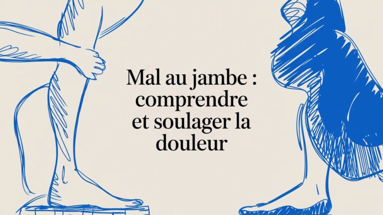 Mal au jambe : comprendre et soulager la douleur
