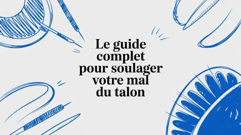 Le guide complet pour soulager votre mal du talon