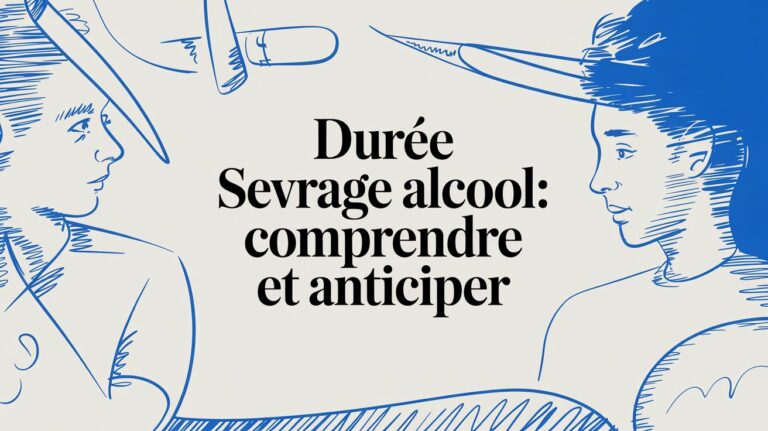 durée sevrage alcool: comprendre et anticiper