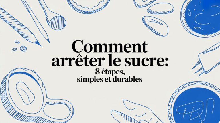 comment arreter le sucre: 8 etapes simples et durables