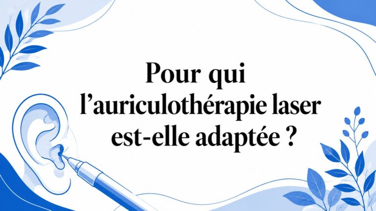 Pour qui l’auriculothérapie laser est-elle adaptée ?