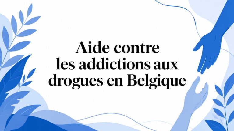 Aide contre les addictions aux drogues en Belgique