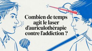 how long laser auriculotherapy addiction laser treatment