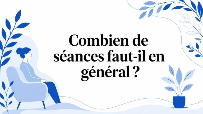 Combien de séances faut-il en général ?