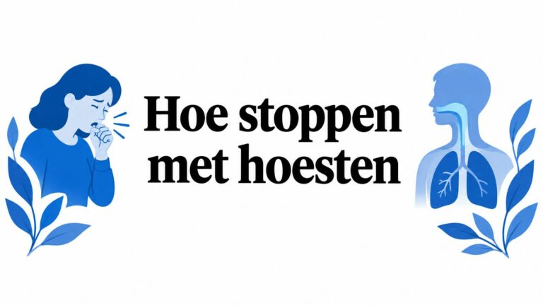 Hoe stoppen met hoesten