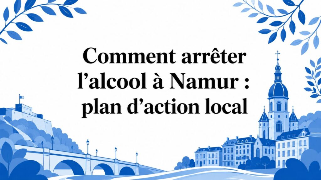 Comment arrêter l&rsquo;alcool à Namur : plan d&rsquo;action local