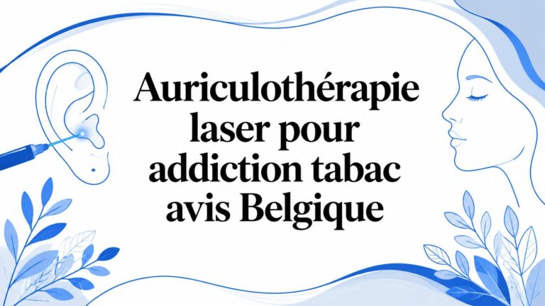 Auriculothérapie laser pour addiction tabac avis Belgique