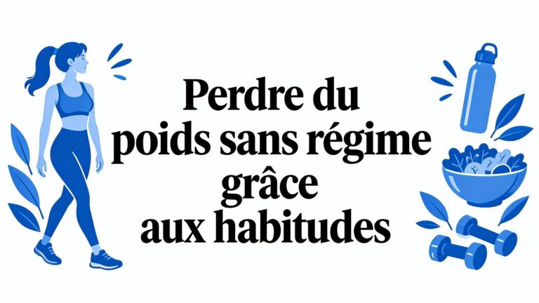 Perdre poids sans régime grâce aux habitudes