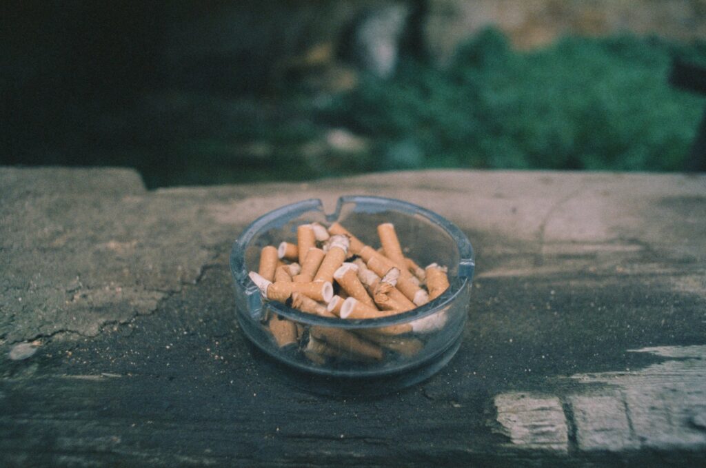 composants de la cigarette