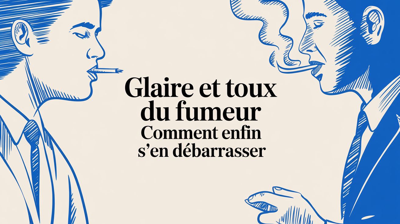 Glaire et toux du fumeur comment enfin s'en dbarrasser Glaire et toux du fumeur comment enfin s'en dbarrasser