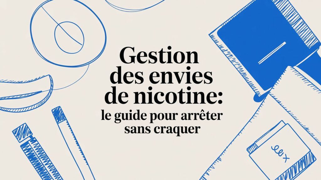 nicotine craving management guide illustration