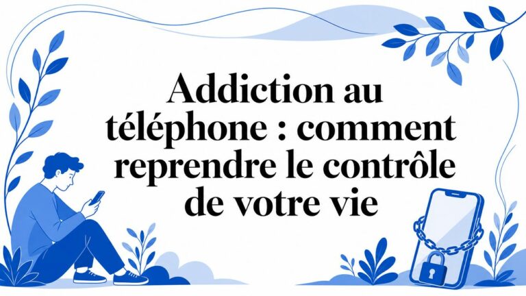 Addiction au téléphone : comment reprendre le contrôle de votre vie