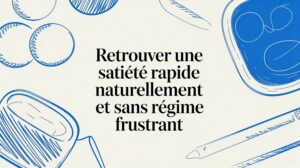 quick satiety naturally line art