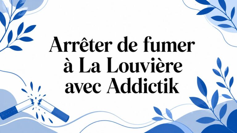 Arrêter de fumer à La Louvière avec Addictik