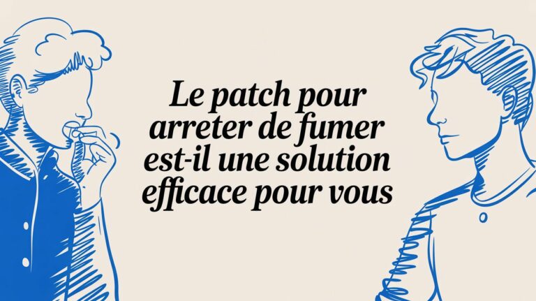 Le patch pour arreter de fumer est-il une solution efficace pour vous