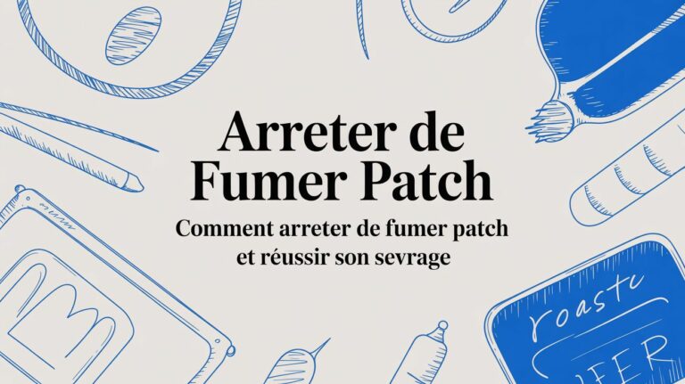 Arreter de fumer patch: comment arreter de fumer patch et réussir son sevrage