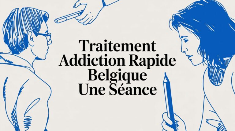 Traitement addiction rapide Belgique une séance