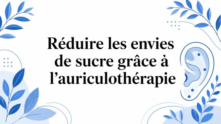 Réduire les envies de sucre grâce à l’auriculothérapie