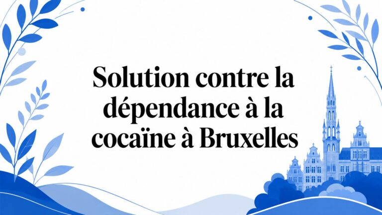 Solution contre la dépendance à la cocaïne à Bruxelles