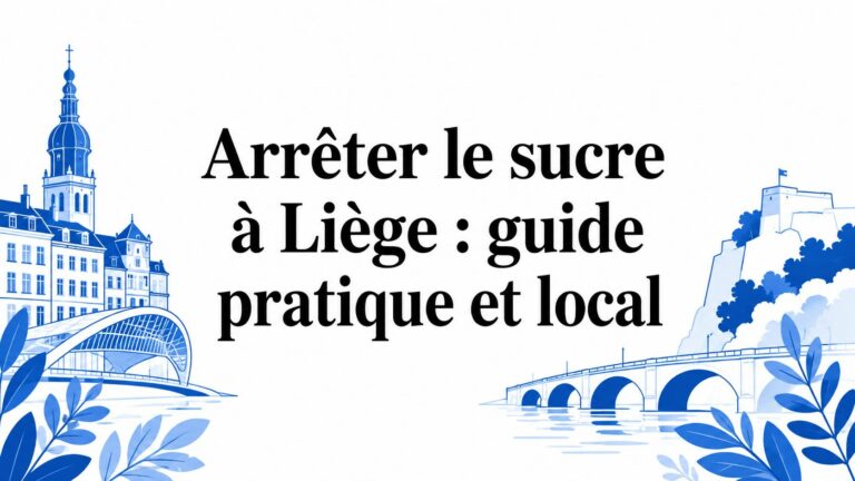 Arrêter le sucre à Liège : guide pratique et local