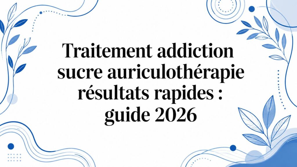 sugar addiction auriculotherapy rapid results treatment auriculotherapy