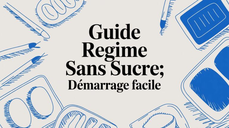 Guide regime sans sucre: démarrage facile